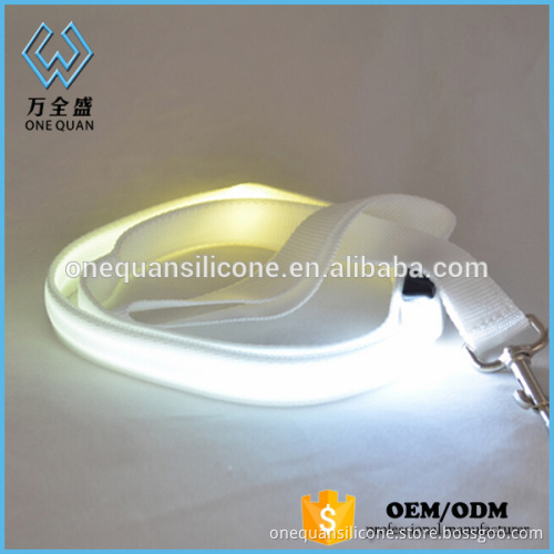 High Quality Night Safety Nylon Pet Flashing Led Dog Collar
